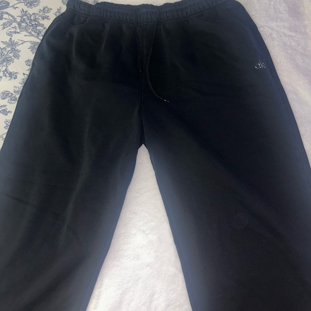 Alo Yoga Accolade Black Sweatpants Size 2XL